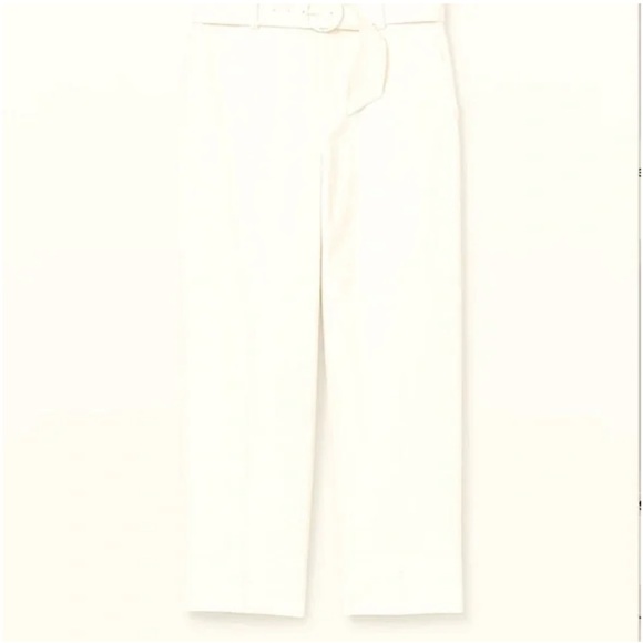 Club Monaco enamel ring pant in BUTTER CREAM* - Picture 4 of 7